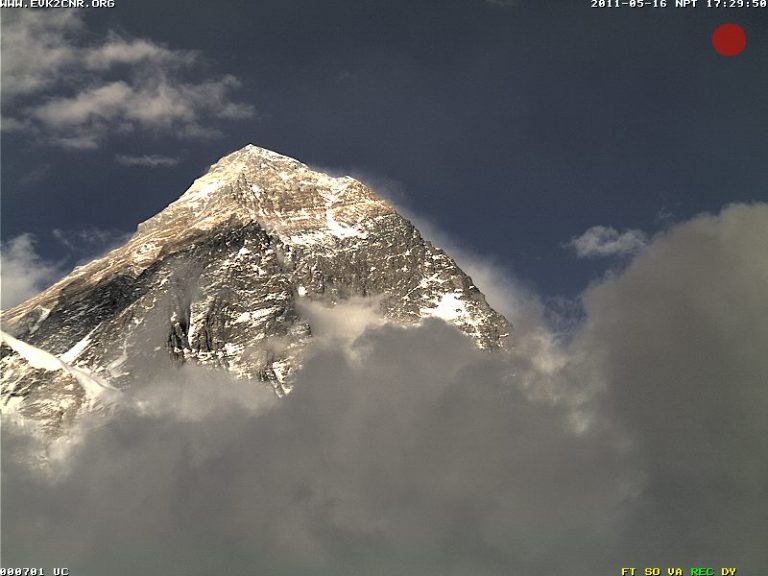 Una webcam sull’Everest