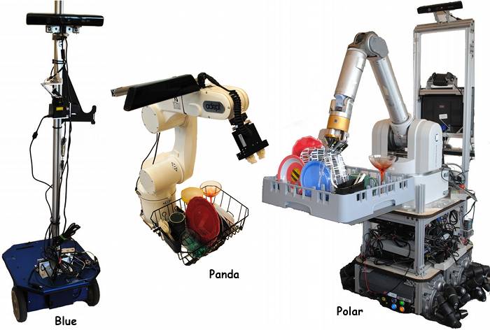 Il robot che mette a posto le tazze