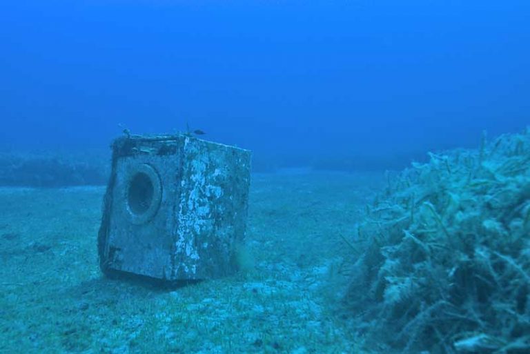 Il mare del Giglio? Una pattumiera