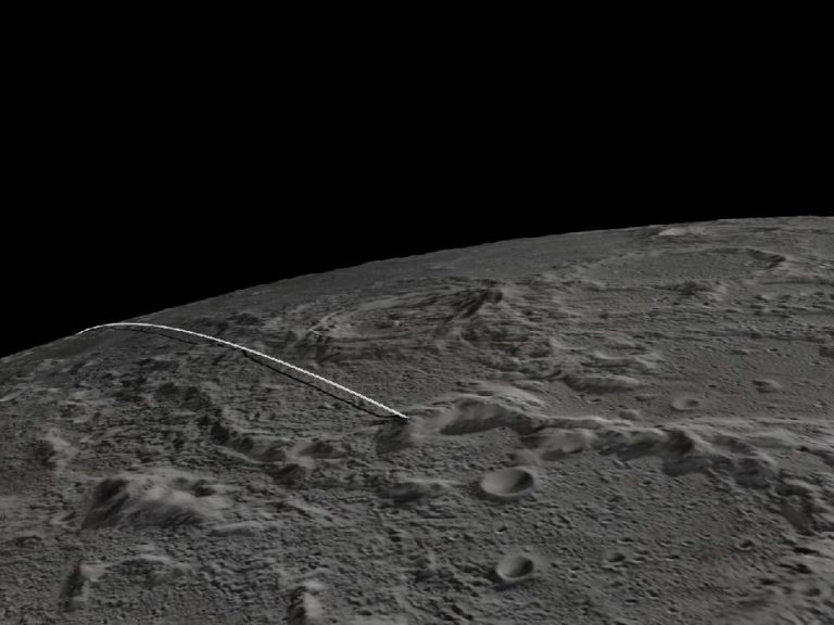 Due navicelle pronte a schiantarsi sulla Luna