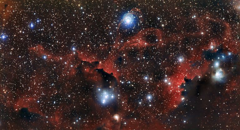 Nelle ali della Nebulosa del Gabbiano