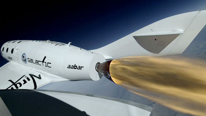 La Virgin Galactic vola più veloce del suono