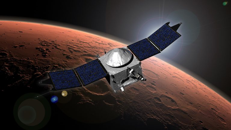 Maven è in orbita attorno a Marte